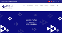 Tablet Screenshot of fishconsultores.pt